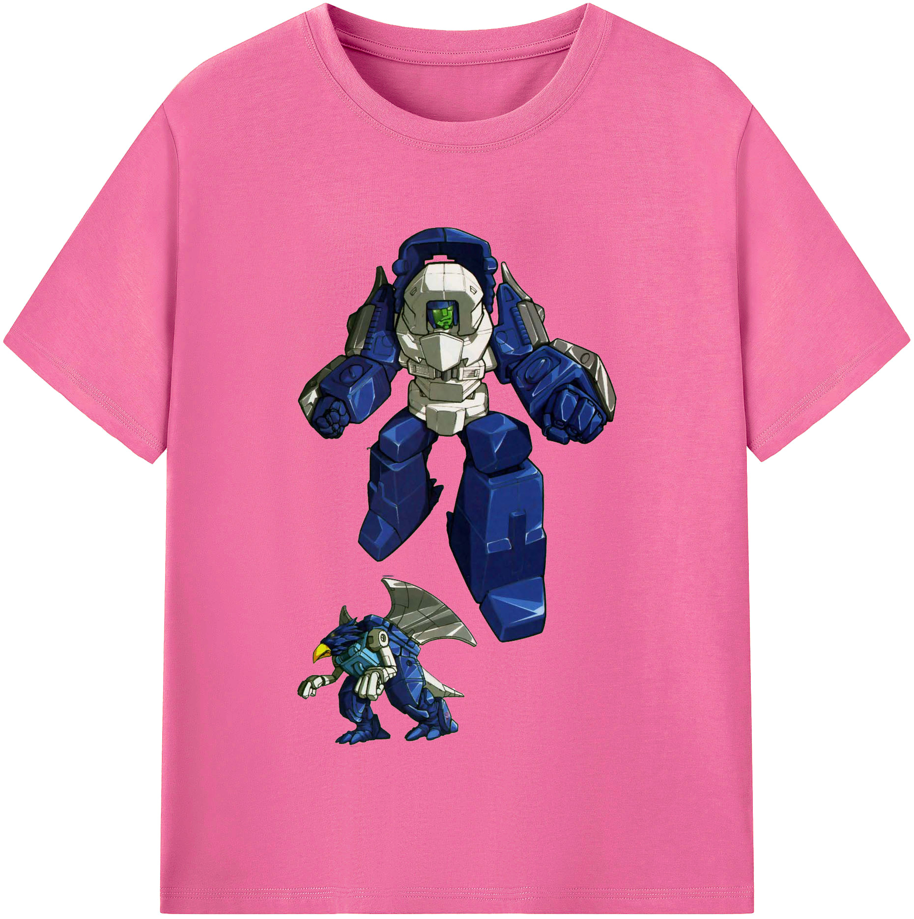 （画像用）  レディースカジュアルプリントTシャツ（綿100％）